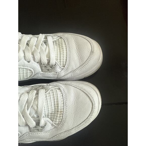 Size 7 (GS) - Jordan 4 Retro Mid White Oreo NBS239 - Picture 2 of 6